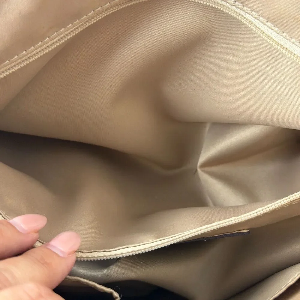 Coach structured satchel